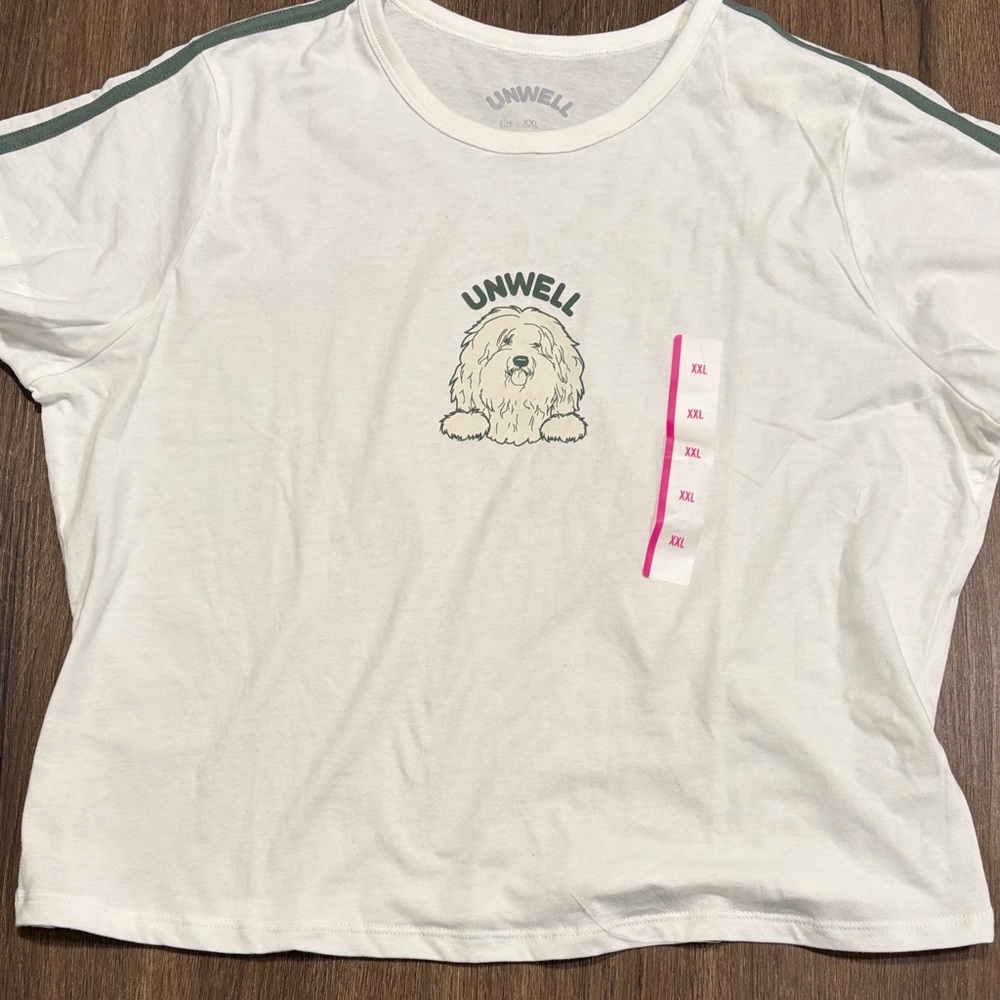 Unwell Apparel Graphic Tee in White